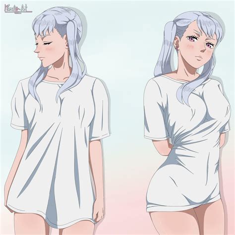 Noelle Silv Pijama Challenge By Mandio Art On Newgrounds