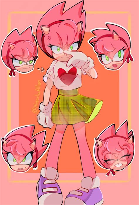 Fleetway Amy By Historiaallen On Deviantart