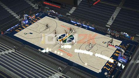 Happy to have been a part of the creation and implementation of the jazz | nike city edition, including this court design. Utah Jazz Primary Court By DEN2K FOR 2K21 - NBA 2K ...