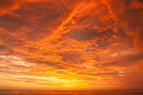 Sunset Over The Pacific Ocean Photograph By Craig Lapsley Fine Art