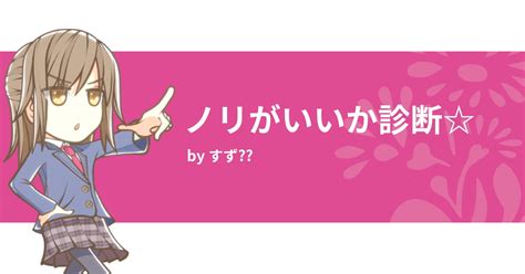 ノリがいいか診断☆ みんなの診断 testii