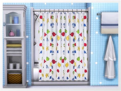 Xtreme Shower Curtains By Oldbox At All 4 Sims Sims 4 Updates