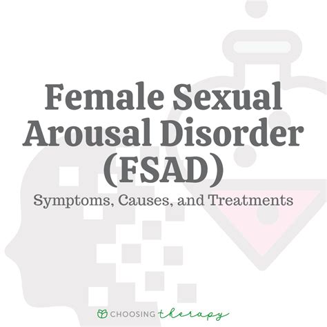 what is fsad the signs symptoms and treatment