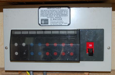 Old Fuse Board Hardie Electrical Ltd