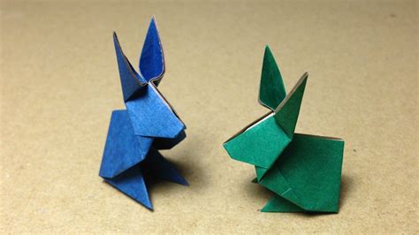 How To Make An Origami Rabbit Origami Rabbit Instructions Origami