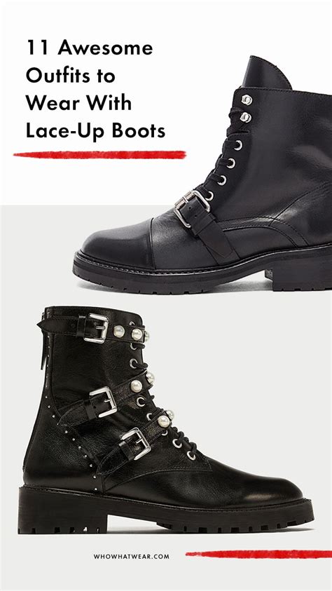 11 awesome outfits to wear with lace up boots in 2020 combat boot outfits boots grunge boots