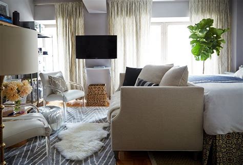Small Space Makeover A Chic 400 Square Foot Apartment