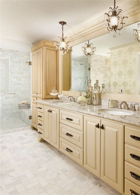 Shop for beige vanity set at bed bath & beyond. Cool Mini Chandelier look Minneapolis Traditional Bathroom ...