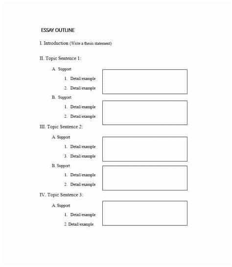 Present simple for kids (worksheet). 35+ Essay Outline Template - Word Templates