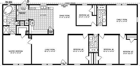 This information will make you think about floor plans for two bedroom homes. 5 Bedroom Mobile Home Floor Plans 6 Bedroom Double Wides ...