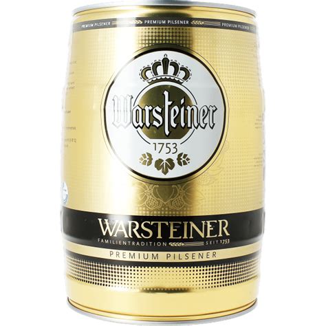 Keg 5l Warsteiner Blond Beer From German