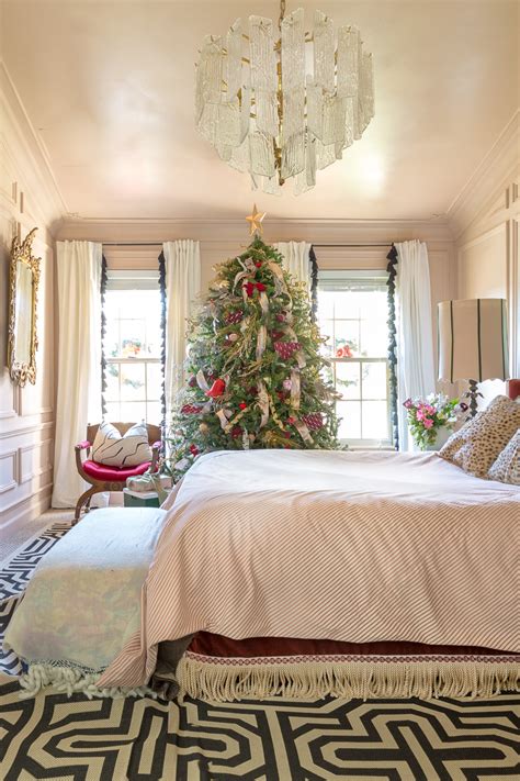 Bedroom Christmas Tree And Decor ⋆ Jeweled Interiors