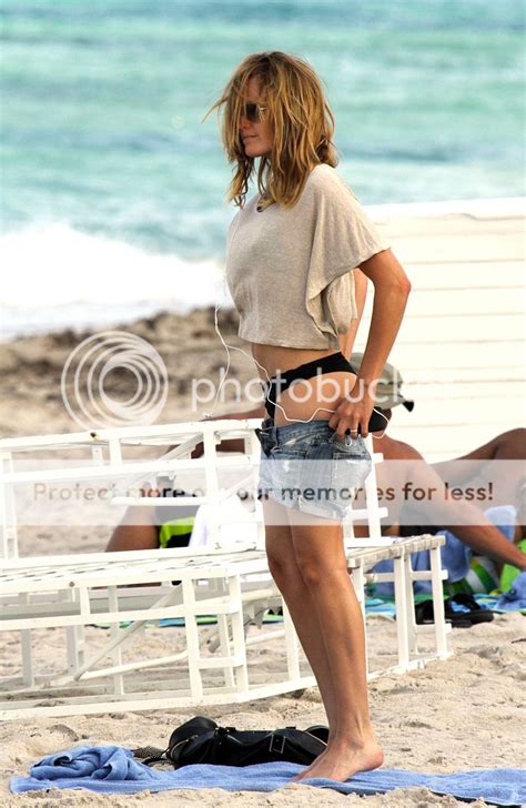 Celebrity Paparazzi Bikini Malin Akerman Miami Beach May