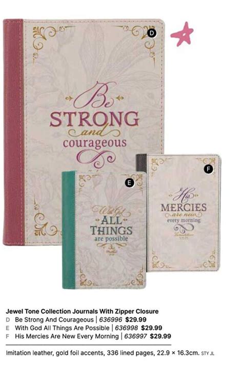 Jewel Tone Collection Journals With Zipper Closure Offer At Koorong