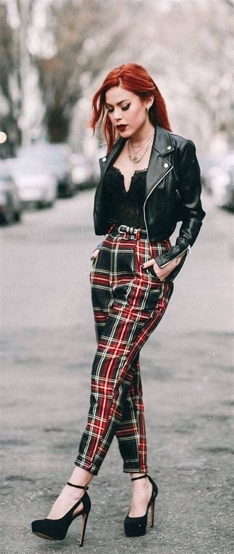 Rocker Outfits For Women 2021 Tumblr Outfits Grunge Outfits Edgy Outfits Rock Chic Punk