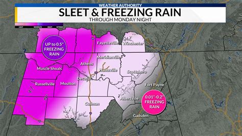 Winter Storm Warning Freezing Rain Icy Conditions Expected Through