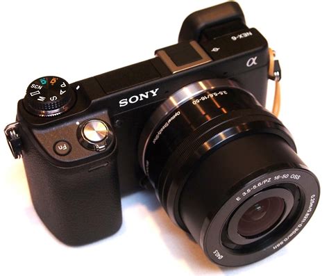 Sony Nex 6 Camera With 16 50mm Lens Sony Product