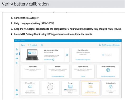 Calibrating Hp Laptop Battery Nothing Happens Windows 10 Forums