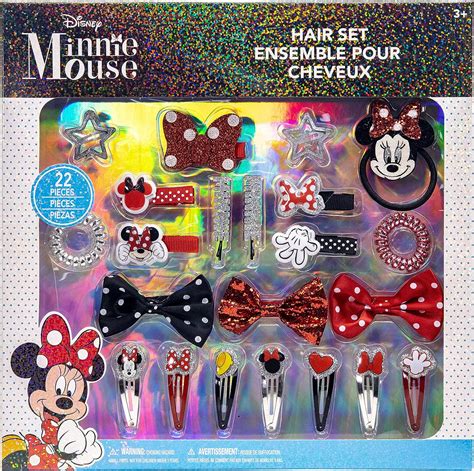 Disney Minnie Mouse Townley Girl Hair Accessories Kit T Set For Girls Ages 3 Includes 22