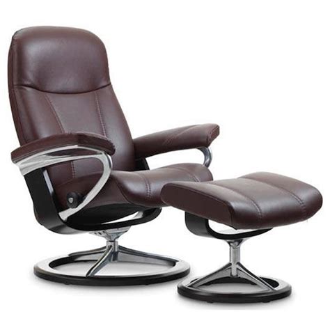Stressless By Ekornes Consul 1005315 096 66 Medium Reclining Chair And