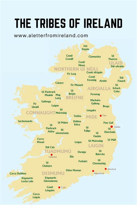 Lets Take A Brief Tour Around Irish Kingdoms And Some Of The Surnames