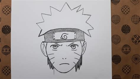 Anime Çizimi Adım Adım Naruto Nasıl Çizilir Çizim Hobimiz Çizimleri