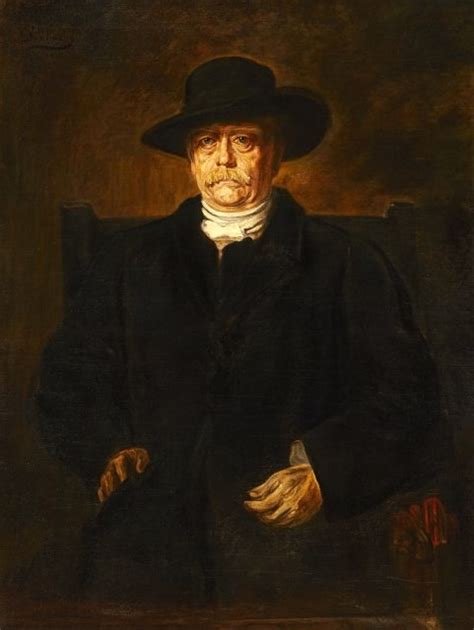 Franz Seraph Von Lenbach Portrait Of Otto Von Bismarck 1884 Mutualart