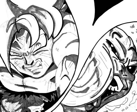 Dibujos Para Colorear De Goku Y Jiren Para Colorear K