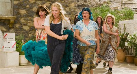 mamma mia crítica de la película musical cine premiere