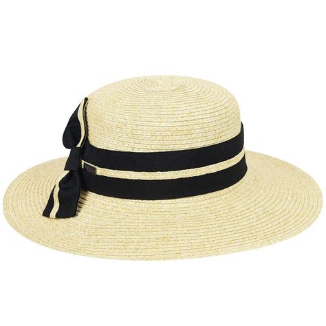 Chic And Sophisticated The Claudine Braided Boater Hat Will Elevate