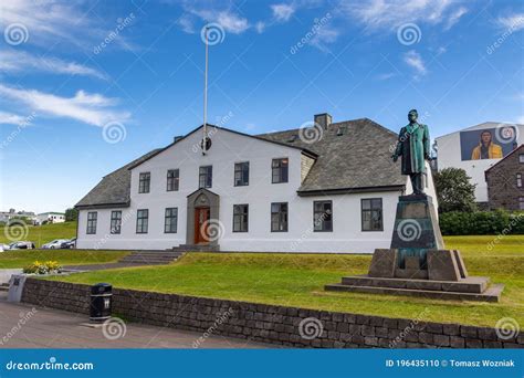 View Of The Prime Minister Office Reykjavik Iceland Editorial Image