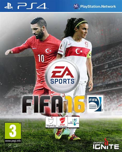 Fifa16 Custom Cover Ps4 Ardaturan Bilgindefterli By Carricudizilla On