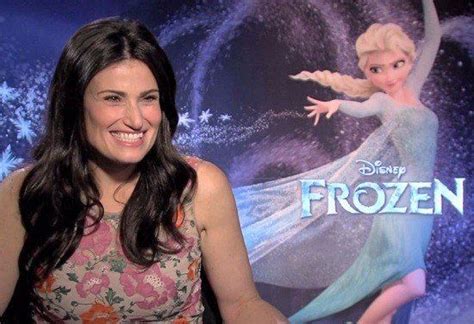 The Voice Of Elsa Idina Menzel Film Frozen Frozen Disney Movie Disney