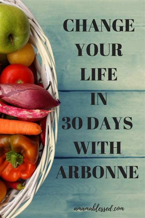 Our Arbonne 30 Days To Healthy Living Adventure A Mama Blessed