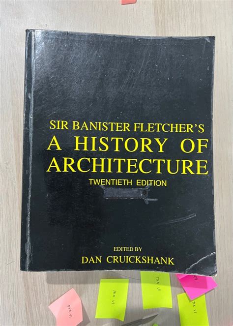 Sir Banister Fletchers A History Of Architecture 20th Edition Hobbies