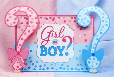 Buy Aofoto 6x4ft Girl Or Boy Gender Reveal Backdrop Baby Shower Party
