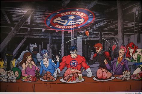 Hungry Heroes Opens Superhero Themed Restaurant With Lots Of Meat