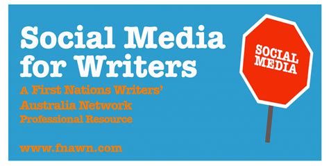 Series Social Media For Writers First Nations Australia Writers Network