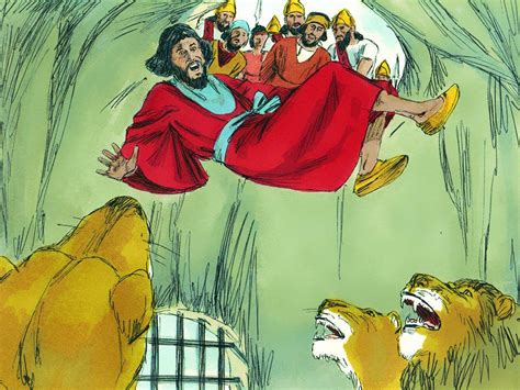 Free Bible Illustrations At Free Bible Images Of Daniel Being Thrown Into The Lions Den After