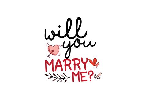 Will You Marry Me Graphic By Wienscollection · Creative Fabrica