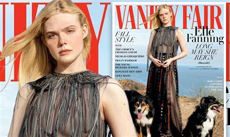 Elle Fanning Says I Love Being Naked I Walk Around Naked Daily