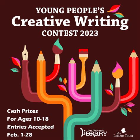 Young Peoples Creative Writing Contest Entries Accepted Feb 1 28
