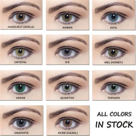 Crystal Prescription Yearly Colored Contacts Lensweets