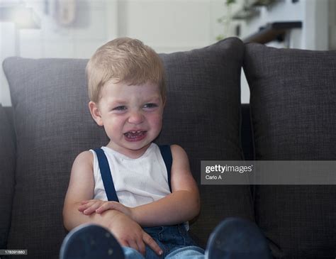 Baby Boy Crying High Res Stock Photo Getty Images