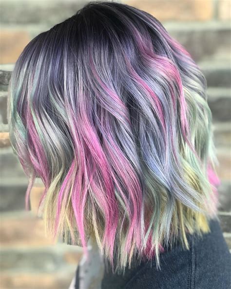 35 Of The Most Beautiful Short Hairstyles With Pastel Colors