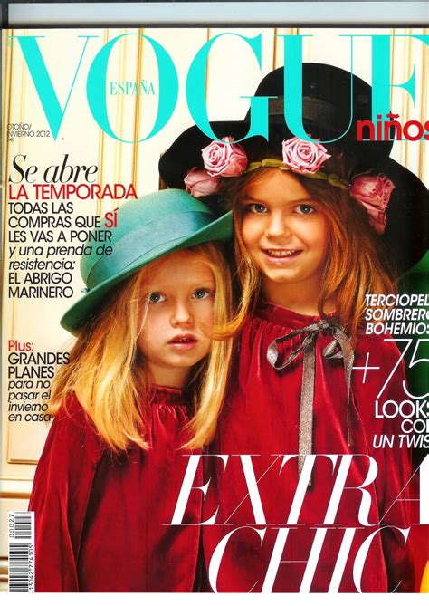 Vogue Kids Kids Fashion Magazine Cover