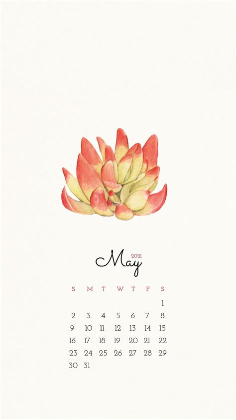 May 20 21 Calendar Wallpaper