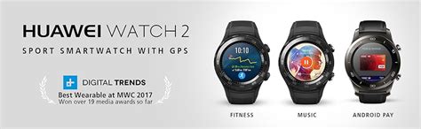 Huawei Watch 2 Sport Smartwatch Black Uk Electronics