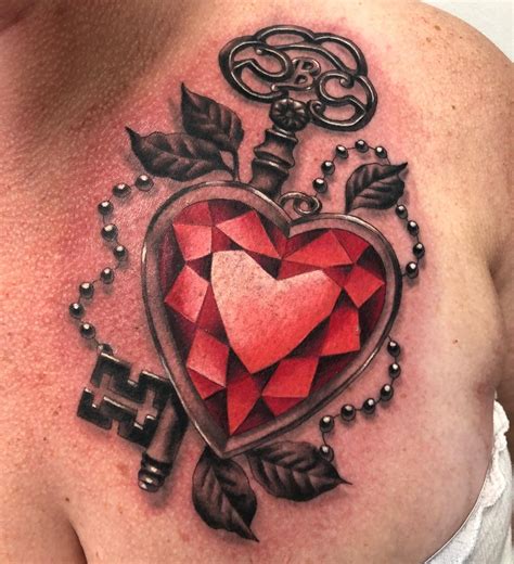 Heart designs can be worn in different places and various color shades can also be used to express the intricacy of the design. 125 Symbolic Heart Tattoos For Men And Women - Rawiya