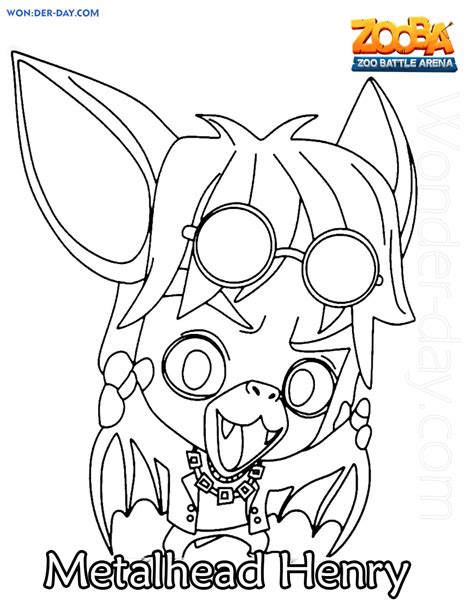 These free coloring pages are also separated into categories to make it easy to find the perfect coloring page. Ausmalbilder Zooba Nix - Zooba Character Art Page 1 Line ...